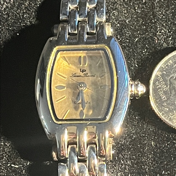 Lucien Piccard Two-Tone Silver and Gold Watch - Picture 1 of 4